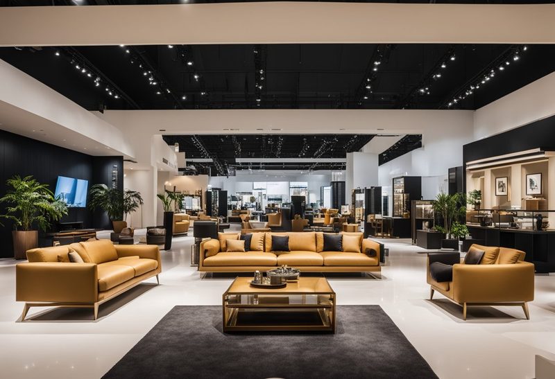 软装展厅与样板情景间的陈设展示空间
