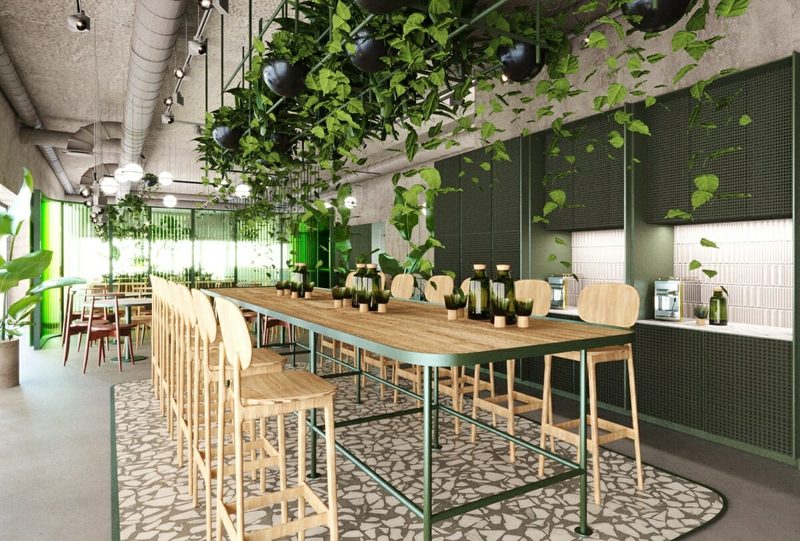 商业空间装修完工效果实拍图